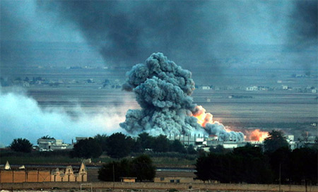 egipto bombardea posiciones de daesh en libia
